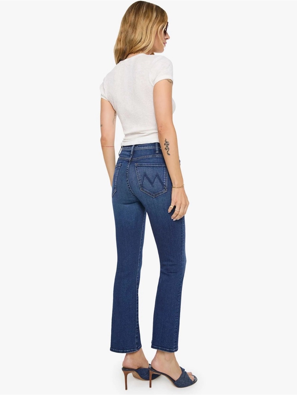 MOTHER The Hustler Ankle Jeans~ Taking Chances - Picture 4 of 6